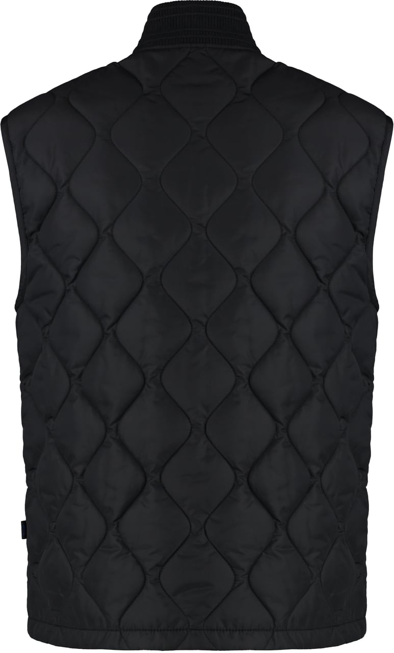 Burberry Quilted nylon vest Zwart