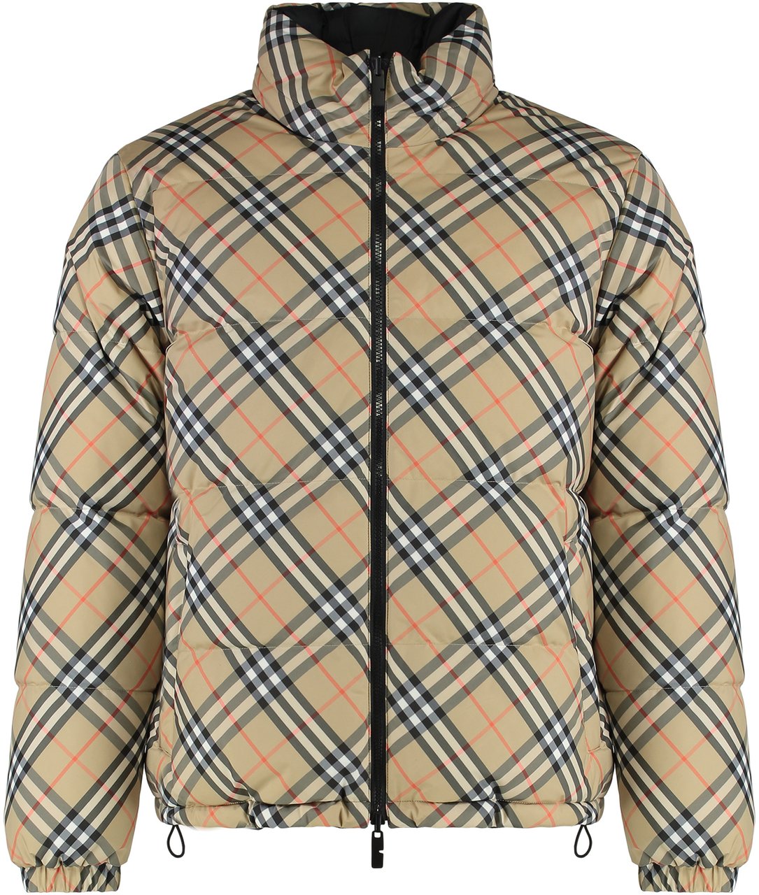 Burberry Reversible Snowdon Check down jacket Beige