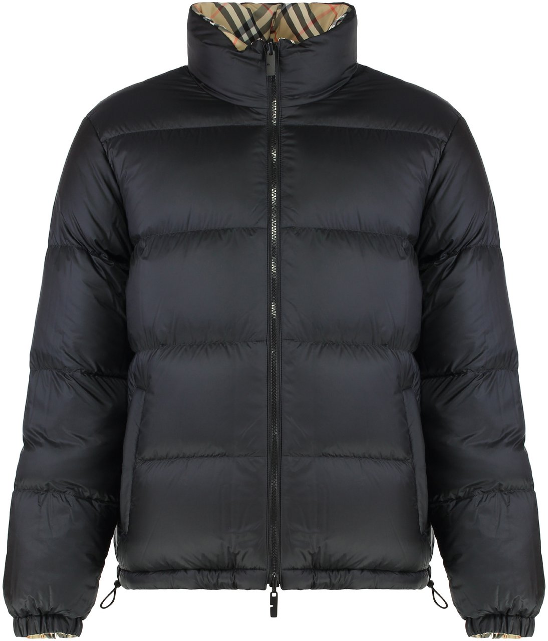 Burberry Reversible Snowdon Check down jacket Beige