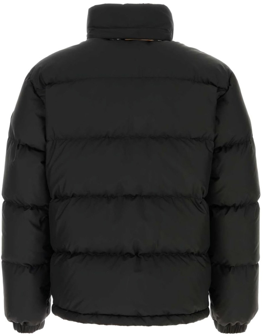 Burberry Coats Black Zwart