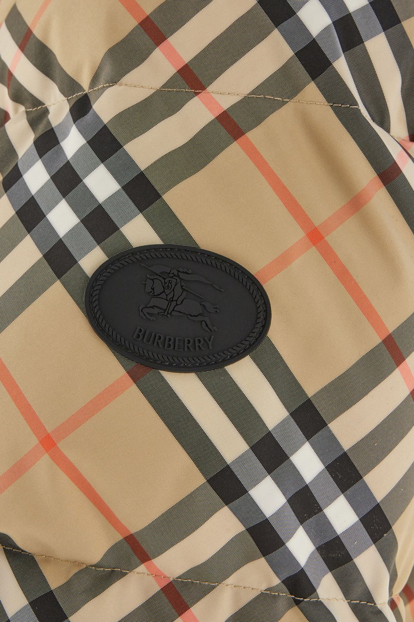 Burberry Printed polyester down jacket Divers
