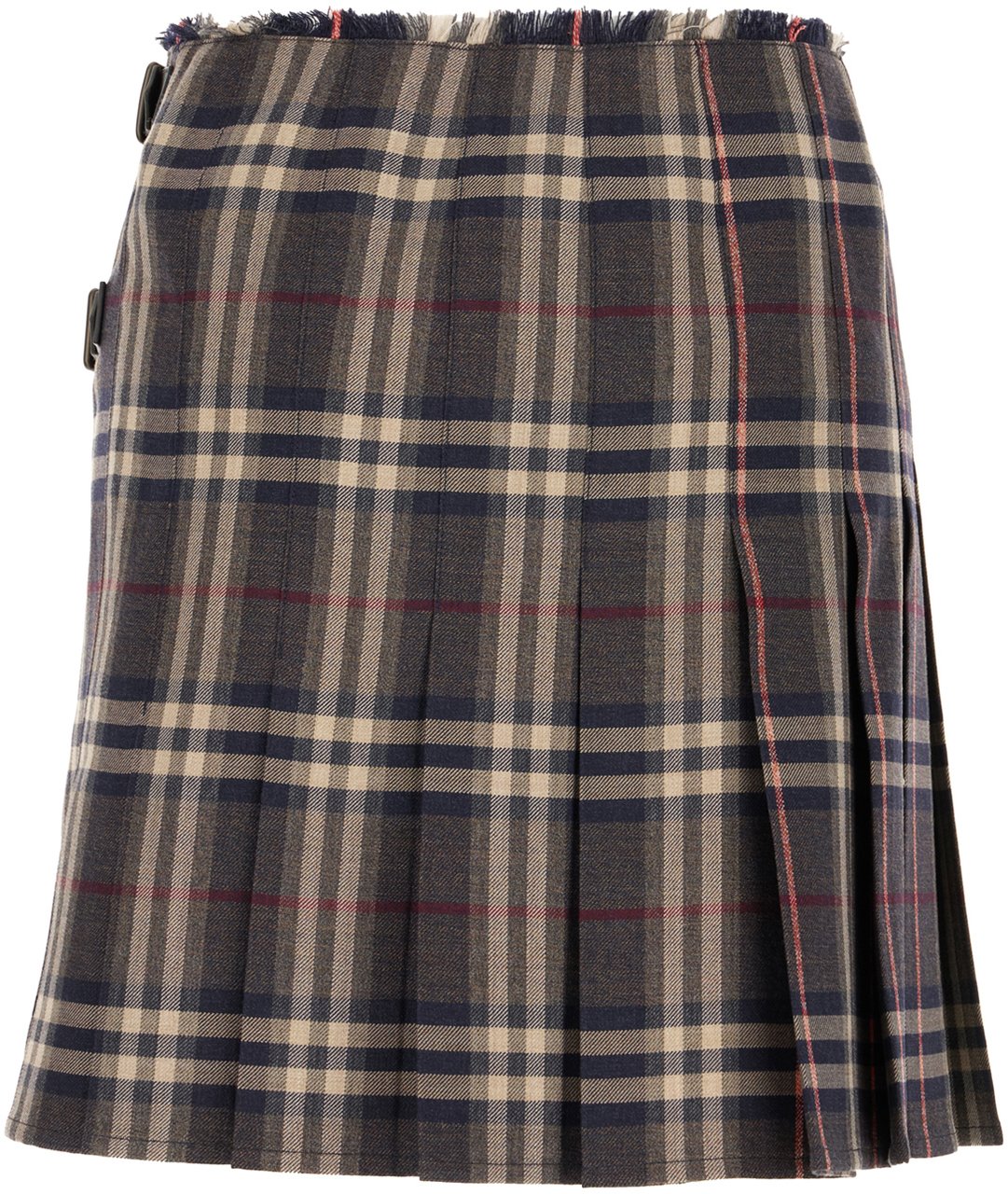 Burberry Burberry Embroidered wool skirt Divers