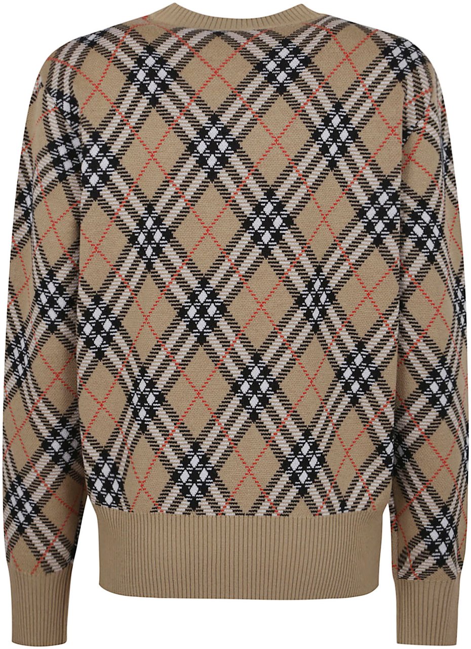 Burberry BURBERRY SWEATER AU25-WW-SMT-2.1. Maroon