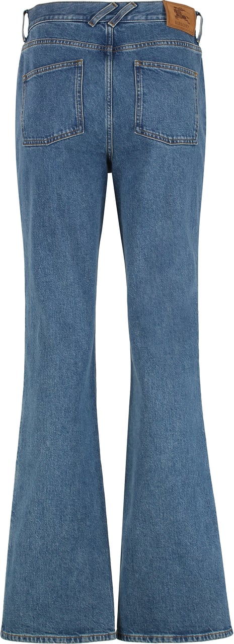 Burberry High-rise bootcut jeans Blauw