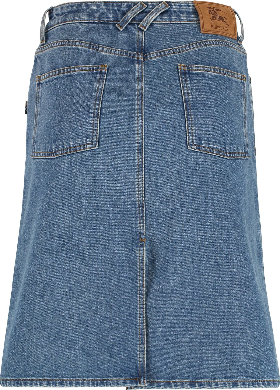 Burberry Denim skirt Blauw