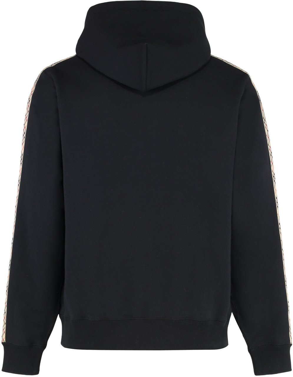 Burberry Full zip hoodie Zwart