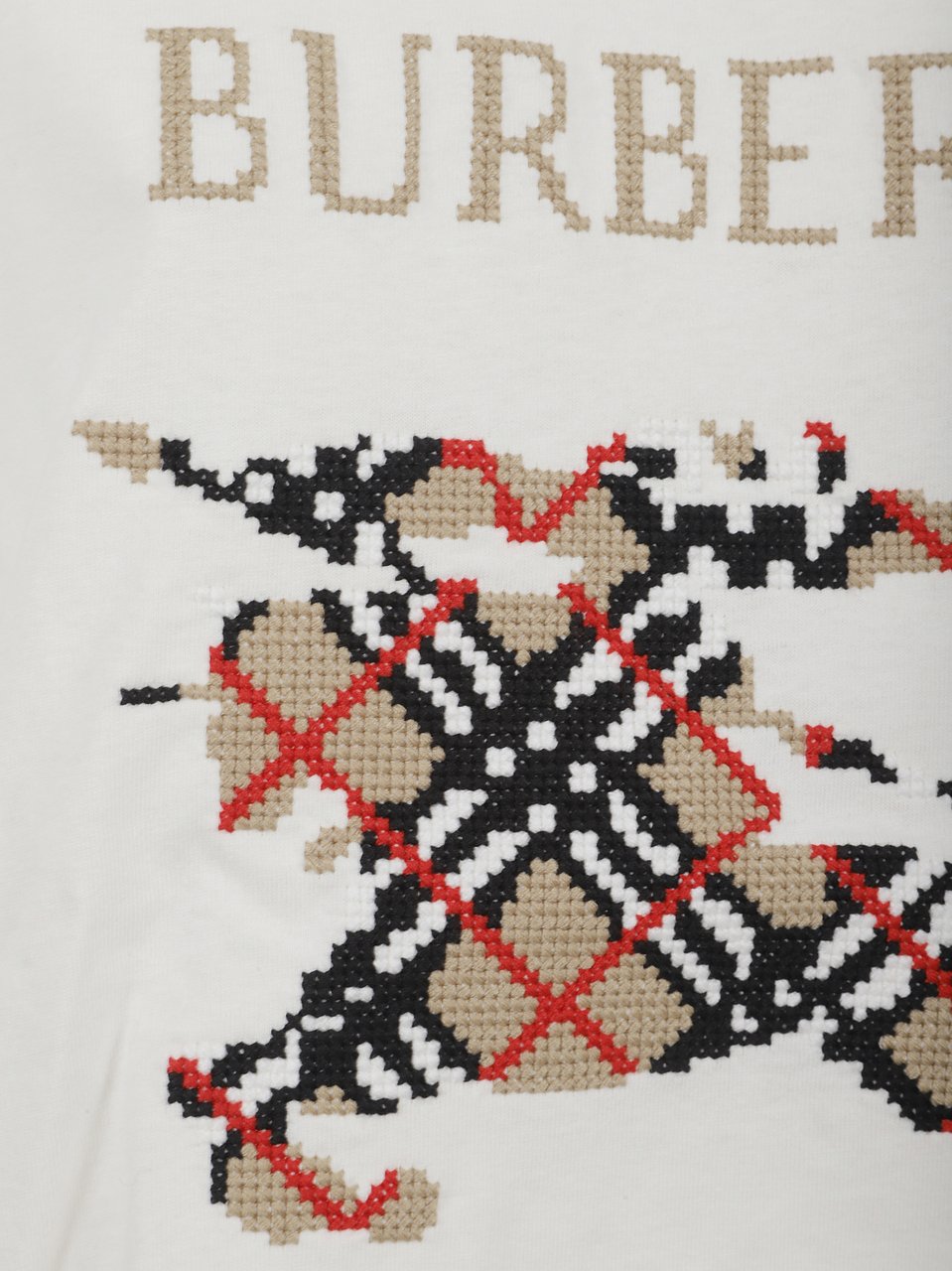 Burberry T-shirt Grijs