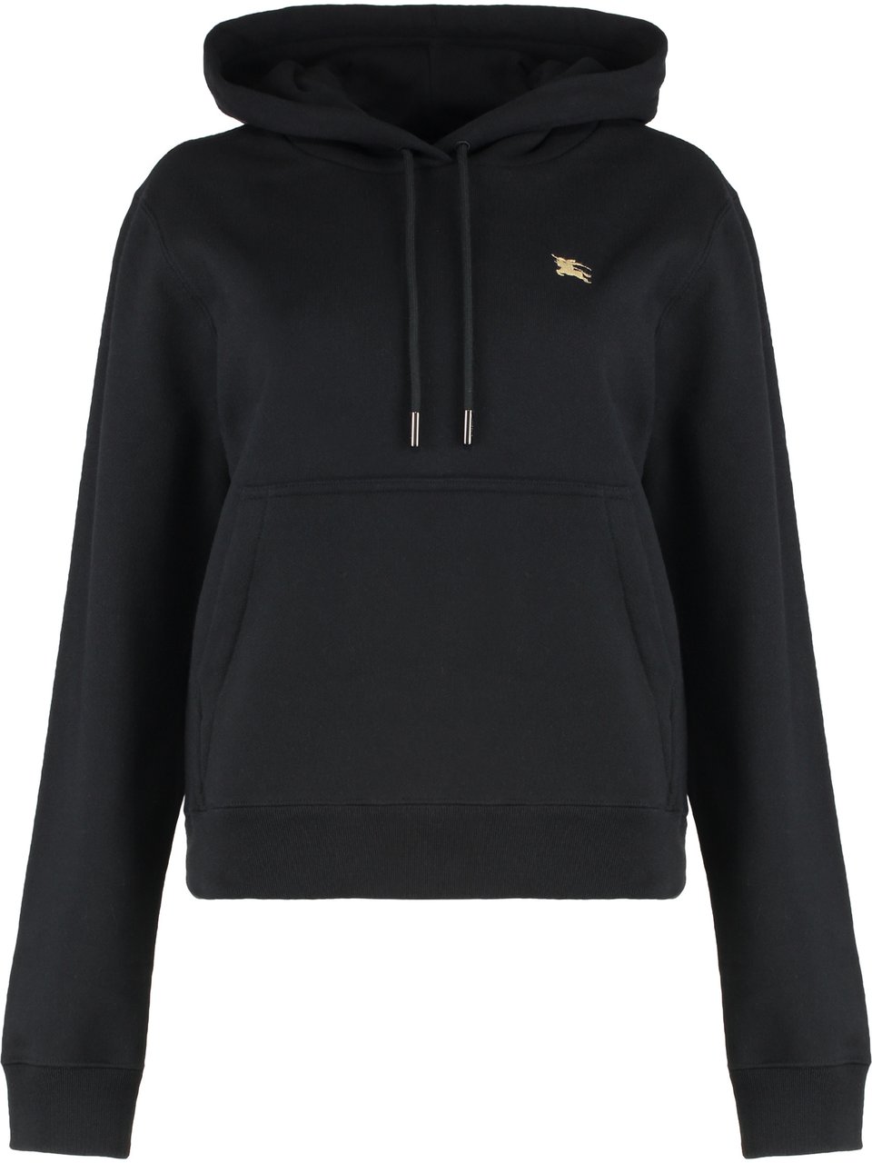 Burberry Cotton hoodie Zwart
