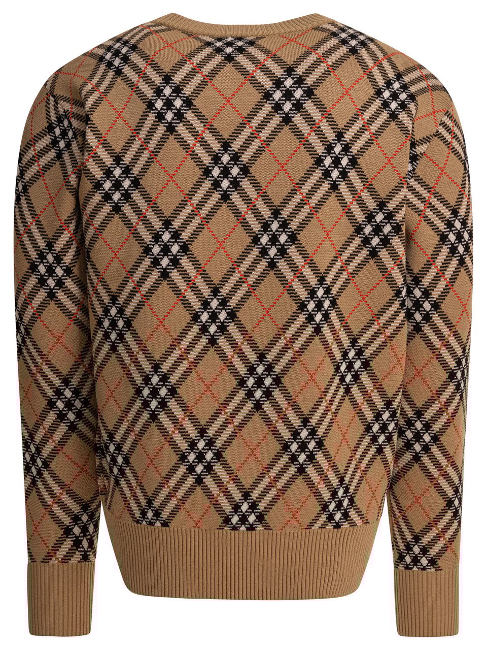 Burberry Wool blend crew neck sweater Beige