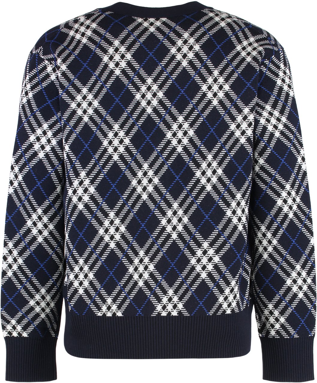 Burberry Wool cardigan Blauw