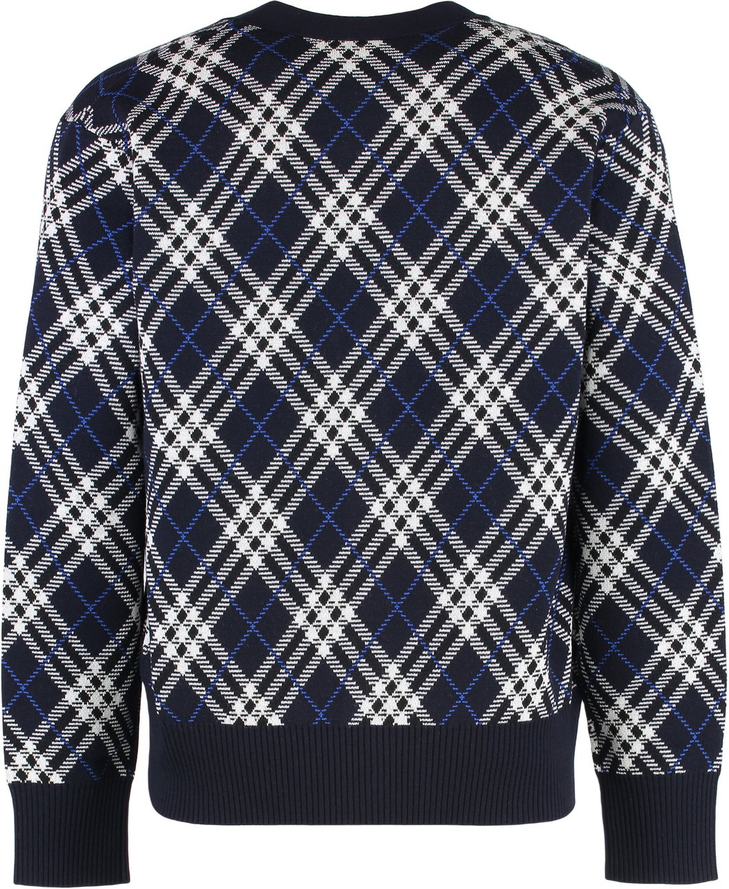 Burberry Wool cardigan Blauw