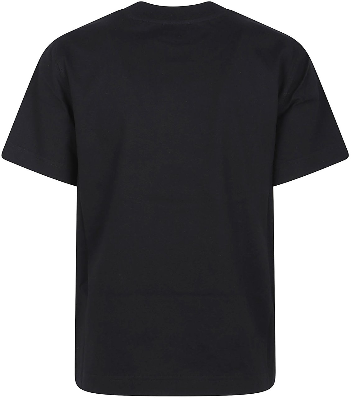 Burberry Pure Cotton T-Shirt Zwart