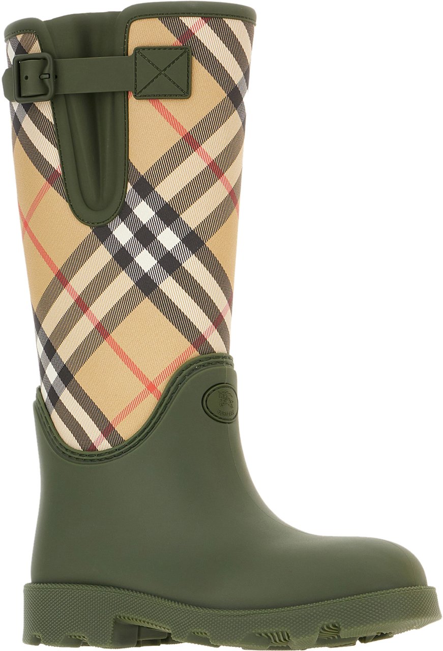 Burberry Burberry Printed rubber Marsh Stamp boots Divers