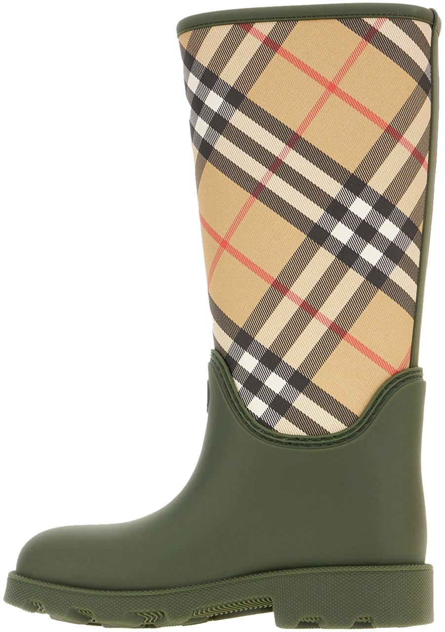 Burberry Burberry Printed rubber Marsh Stamp boots Divers