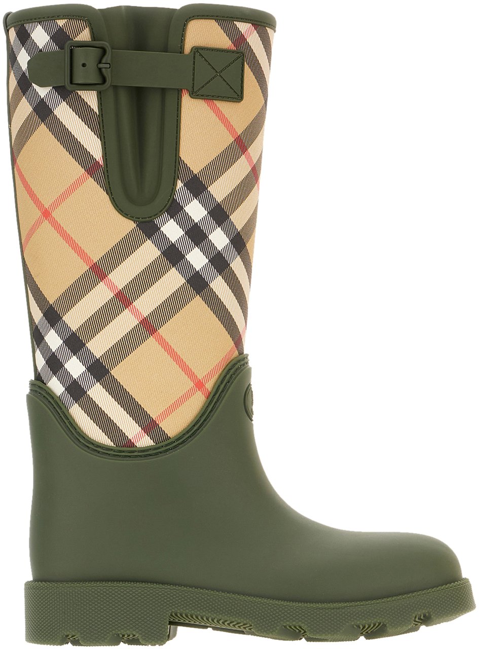 Burberry Burberry Printed rubber Marsh Stamp boots Divers
