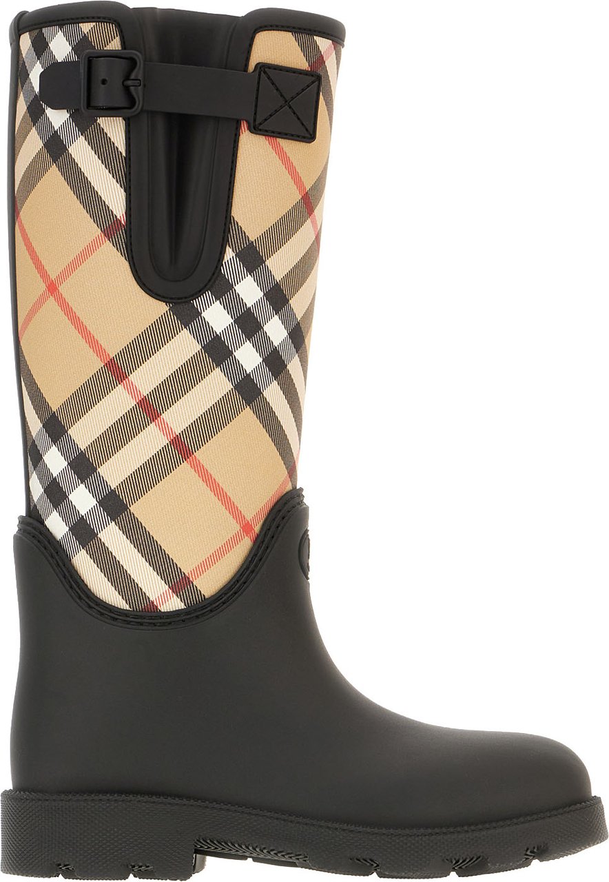 Burberry Printed rubber Marsh Stamp boots Divers