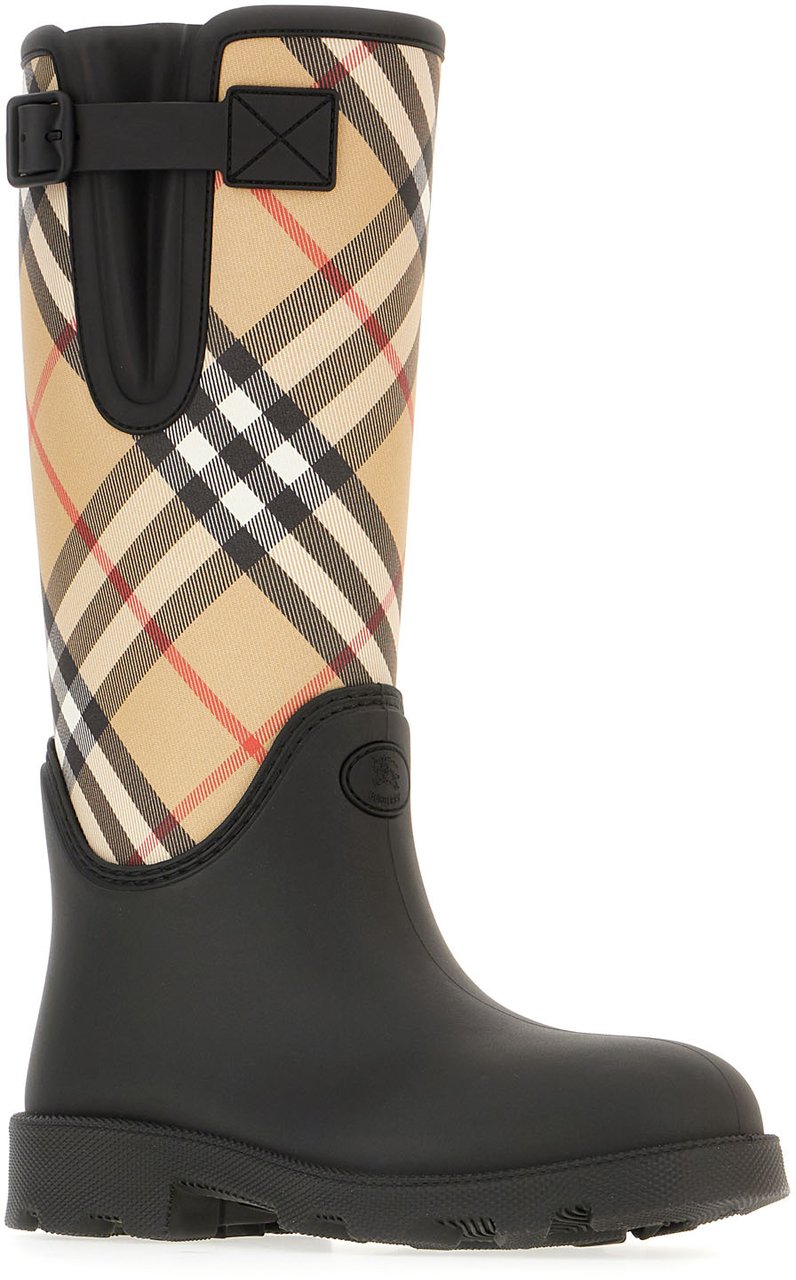 Burberry Printed rubber Marsh Stamp boots Divers