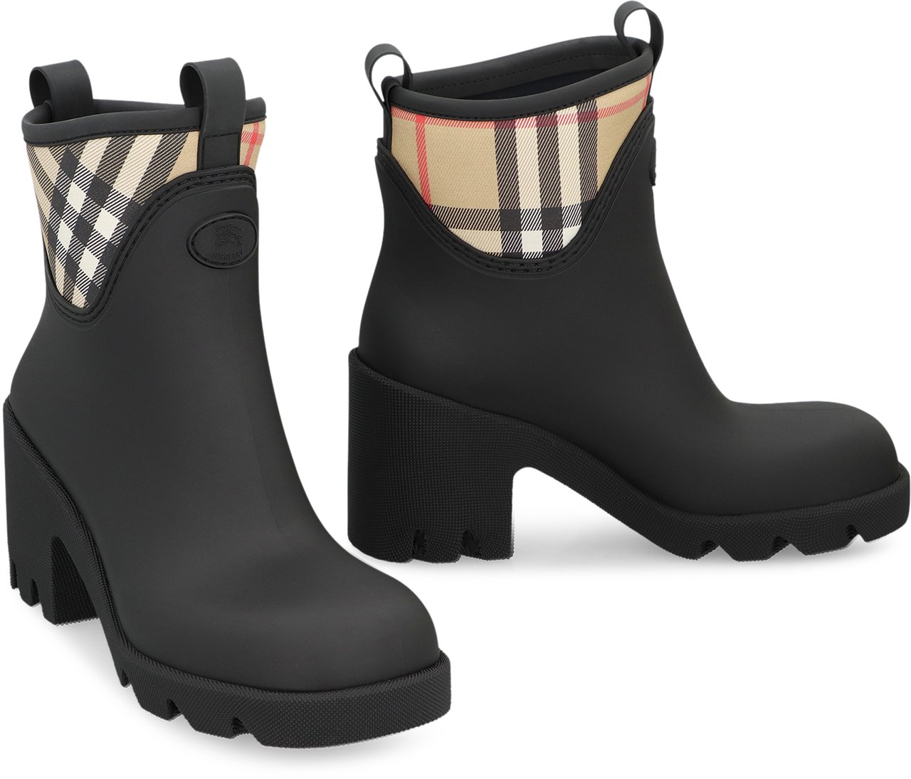 Burberry Chelsea boots Stride Zwart
