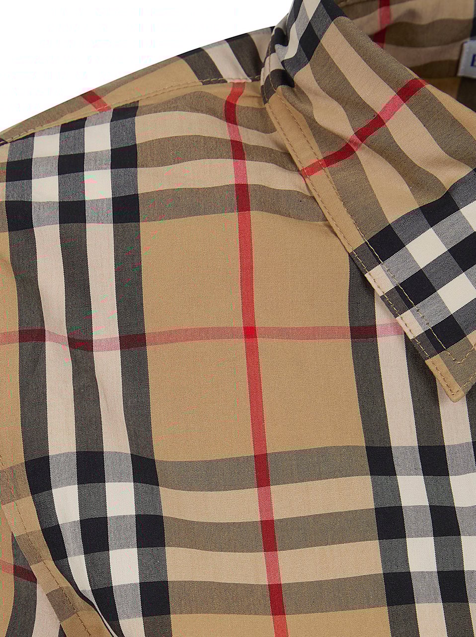 Burberry BURBERRY LAPWING SR_204 ORG W WOVEN TOPS Maroon