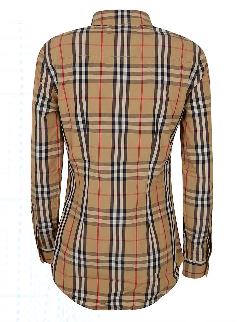 Burberry BURBERRY LAPWING SR_204 ORG W WOVEN TOPS Maroon