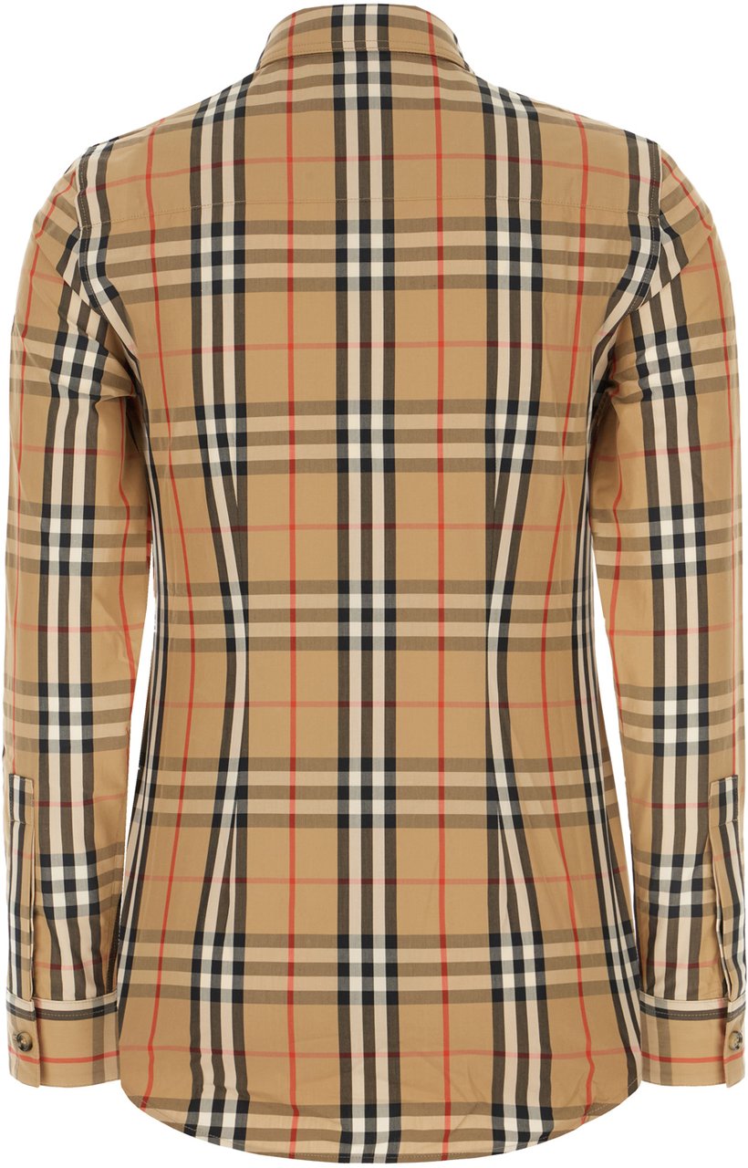 Burberry Burberry Printed poplin shirt Divers