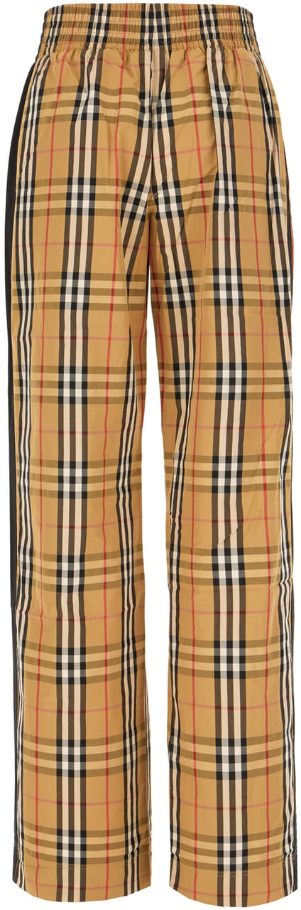 Burberry Embroidered poplin pants Divers