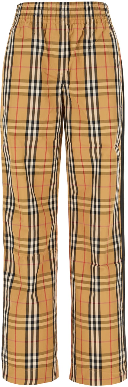 Burberry Embroidered poplin pants Divers