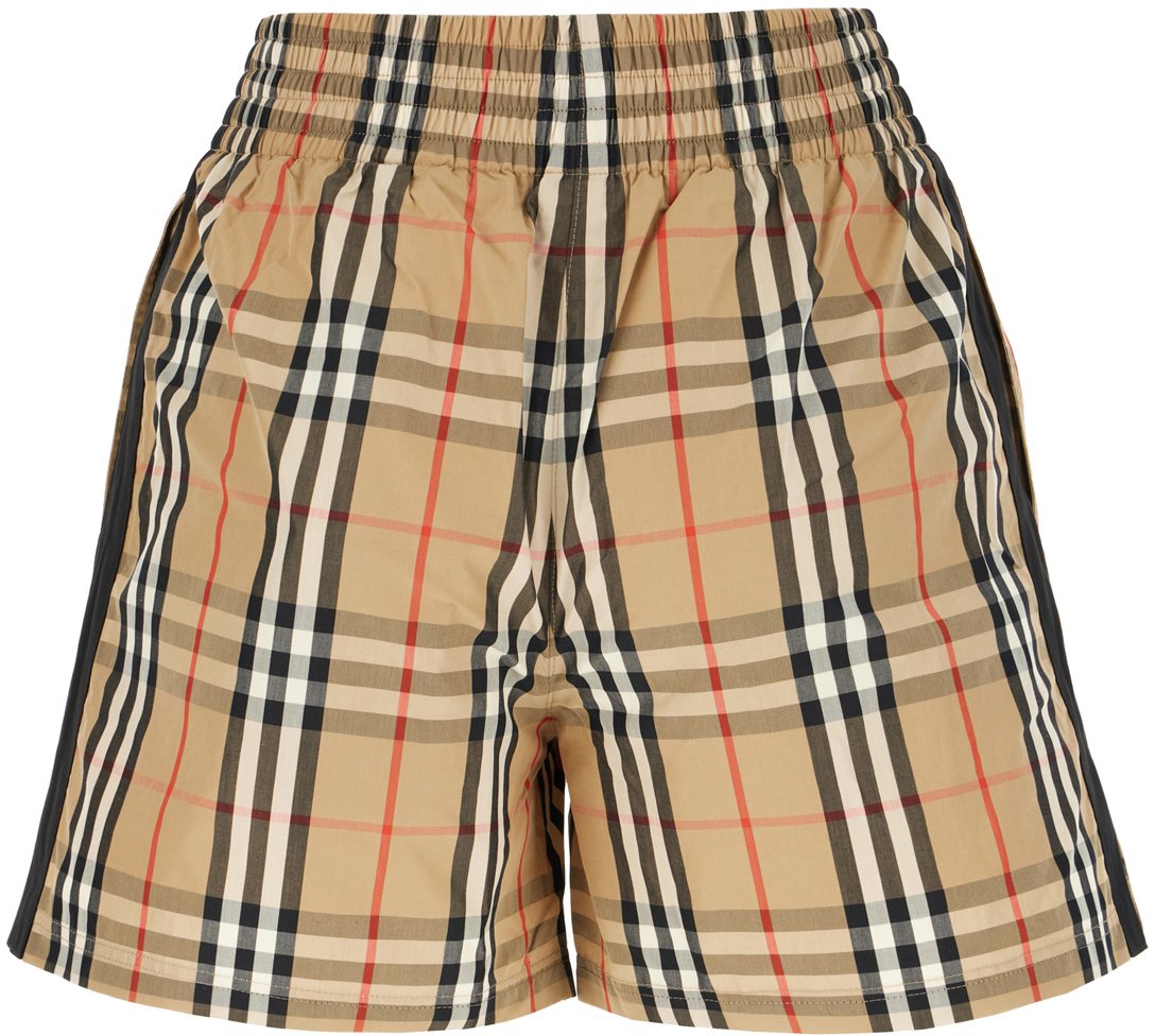 Burberry Burberry Printed cotton shorts Divers