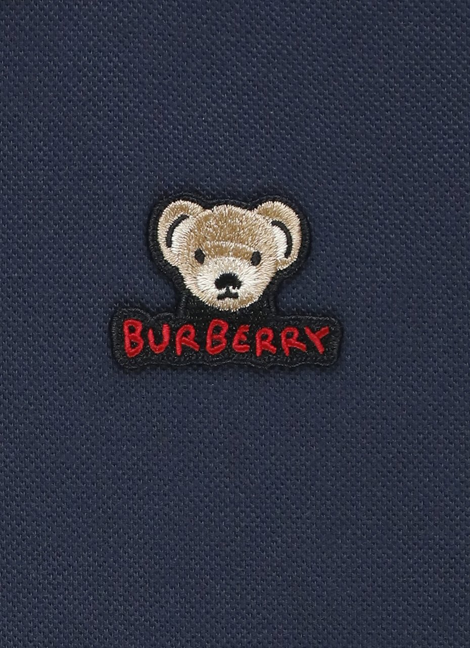 Burberry T-Shirts And Polos Blue Blauw