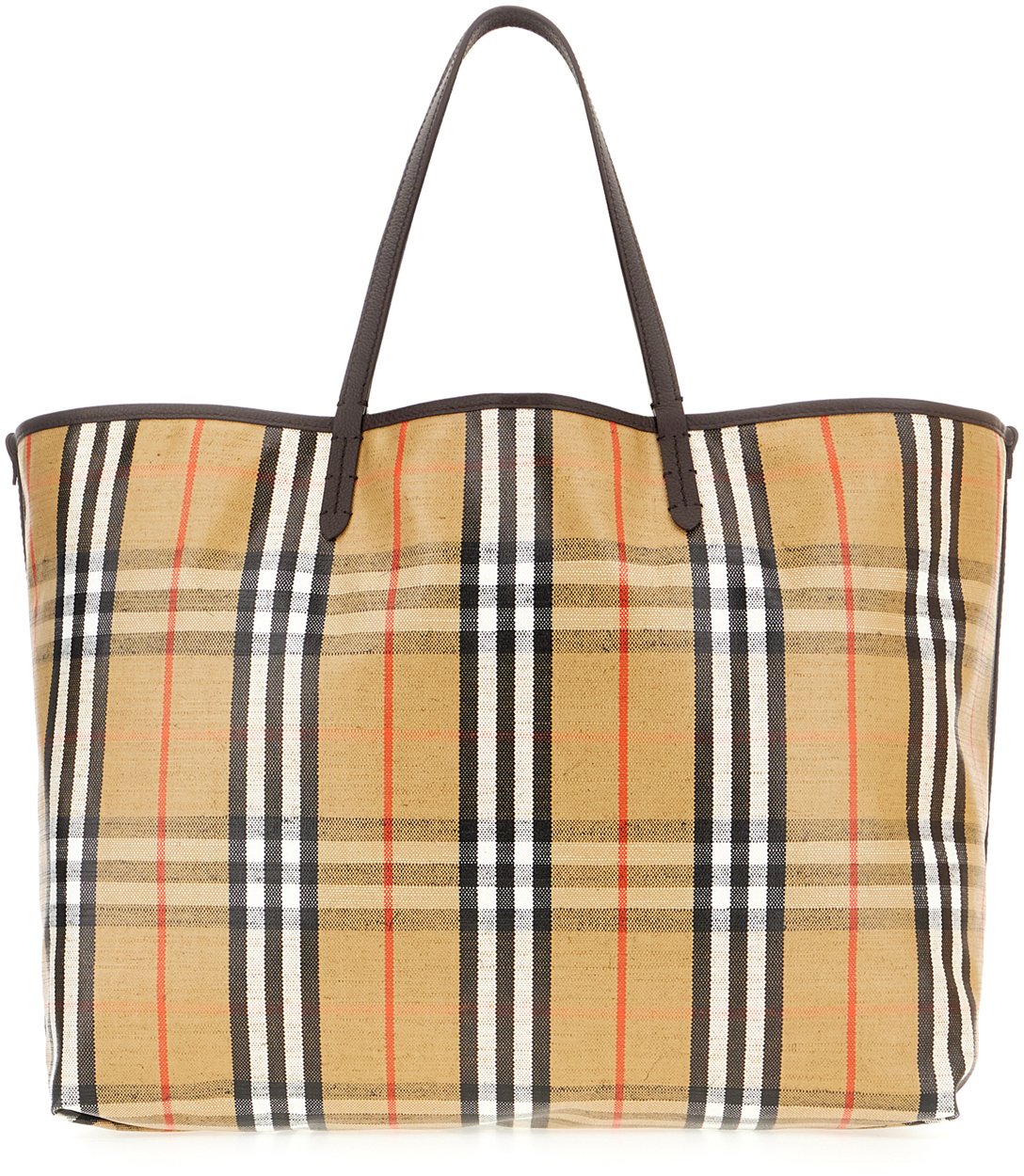 Burberry Burberry Embroidered fabric shopping bag Divers