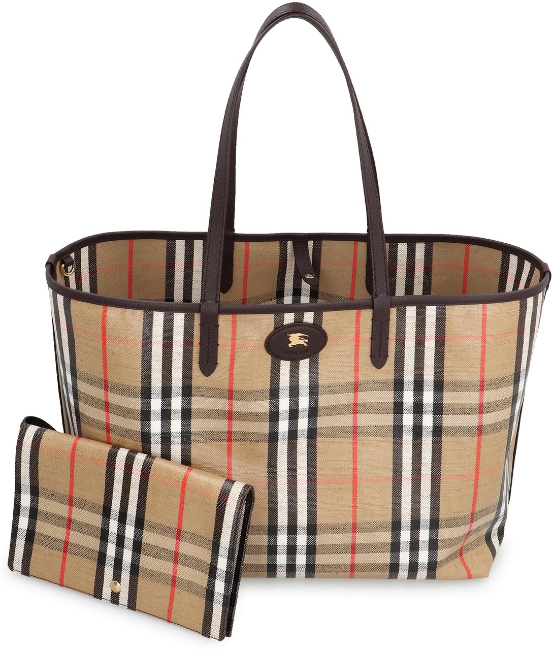 Burberry Highlands media Tote bag Beige