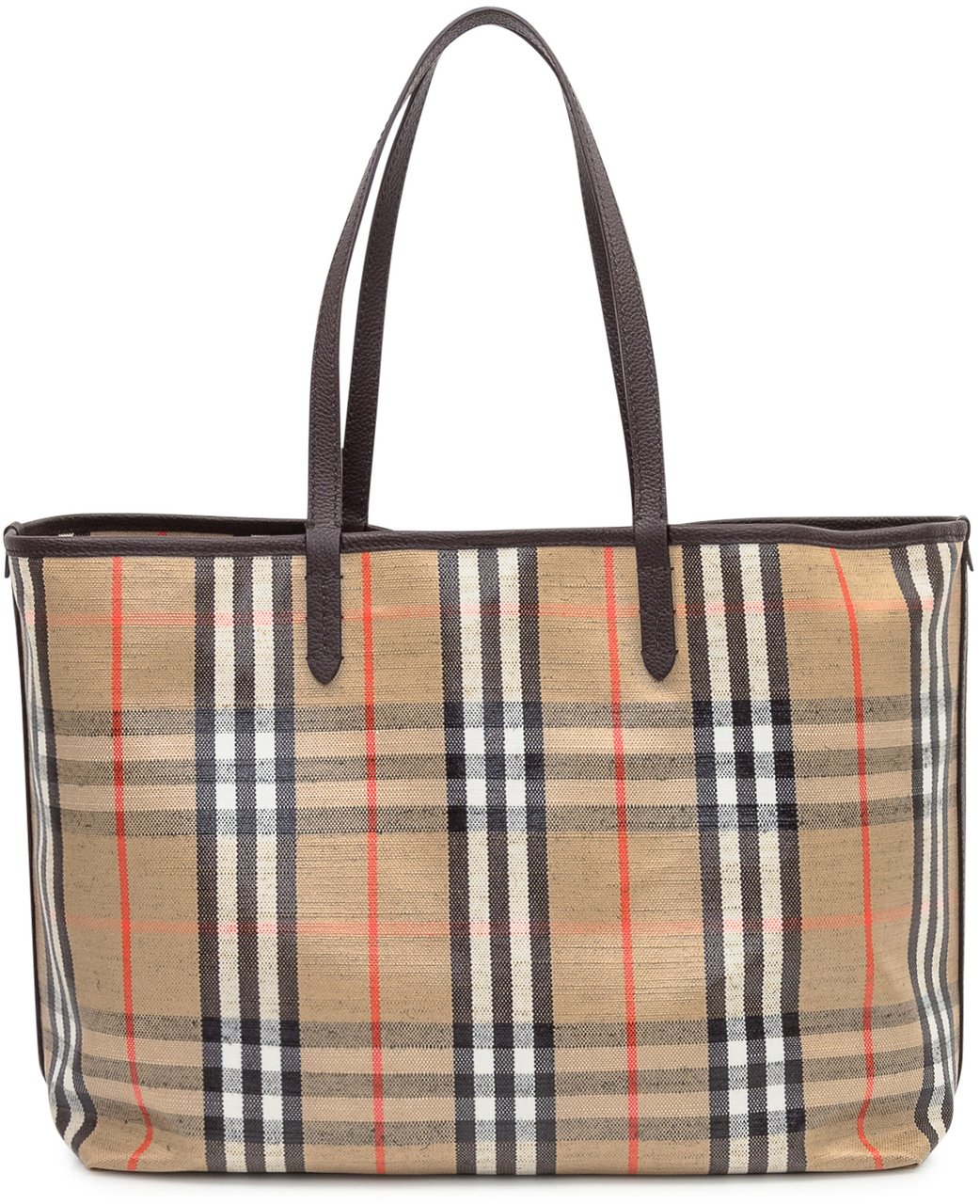 Burberry Borsa Tote a Quadri Burberry Divers
