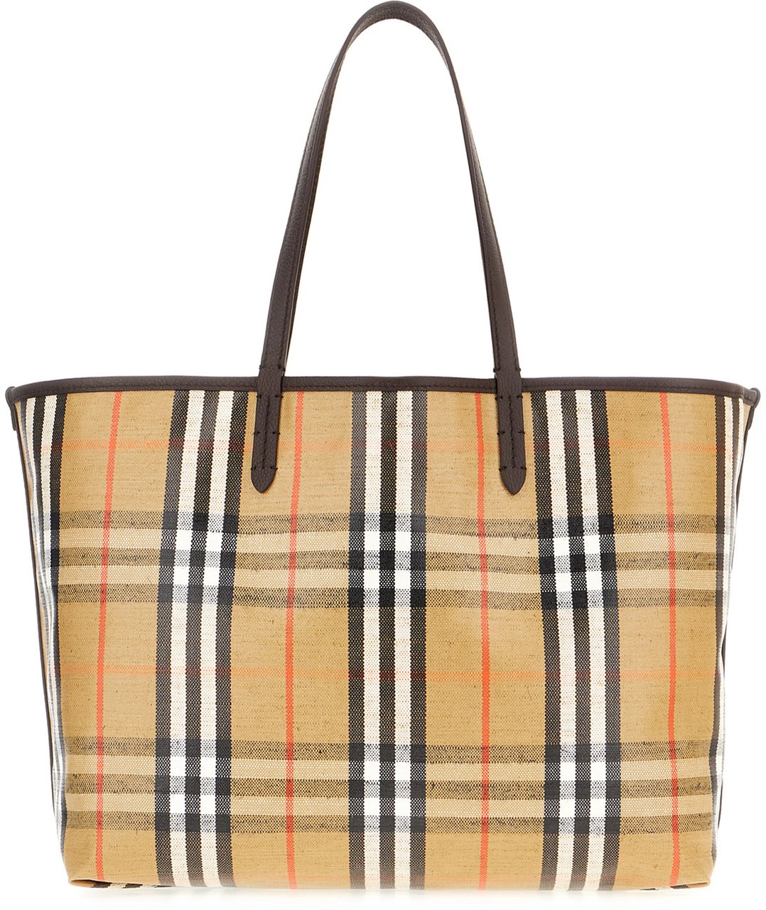 Burberry Burberry Printed canvas shopping bag Divers