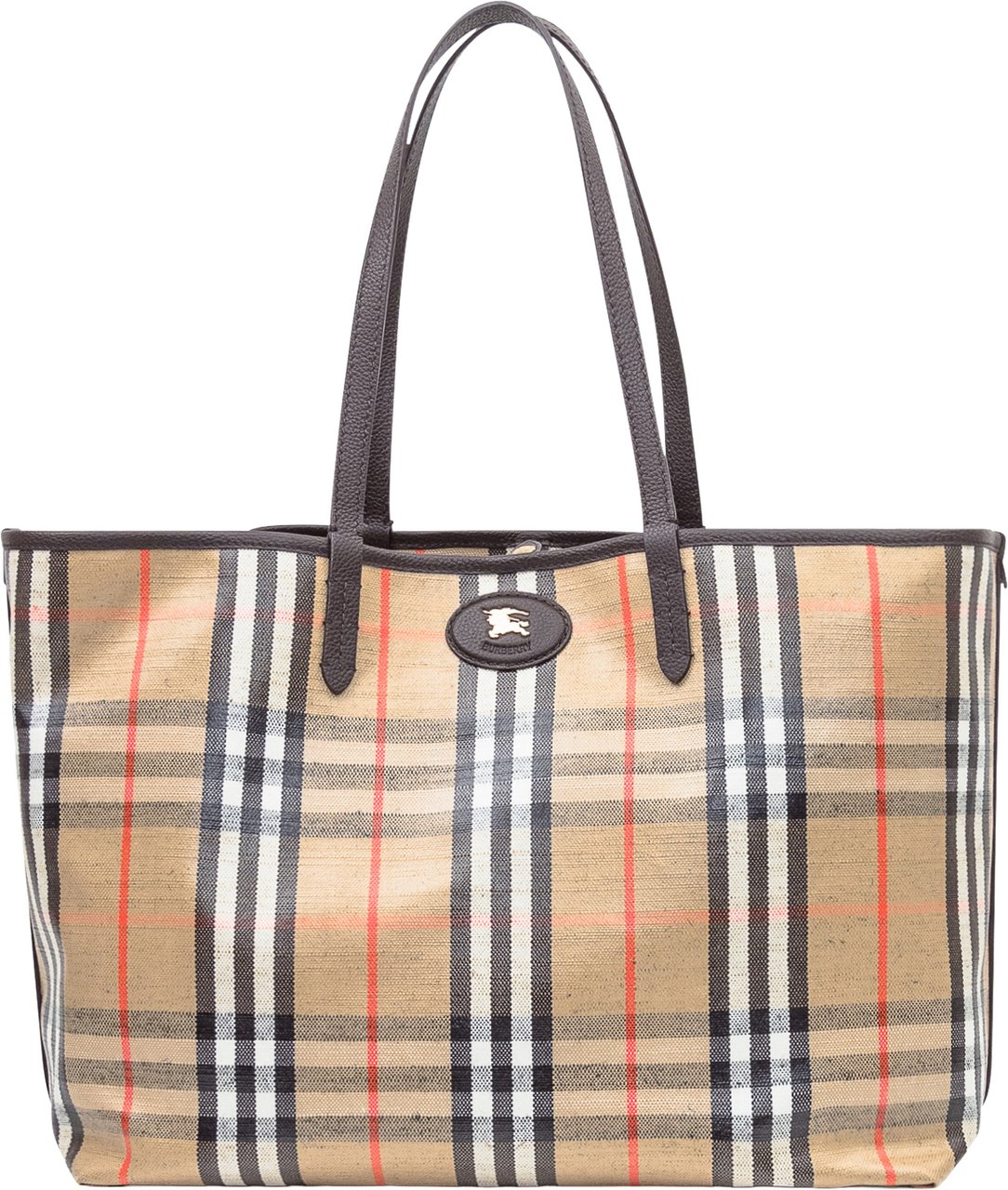 Burberry Borsa Tote a Quadri Burberry Divers