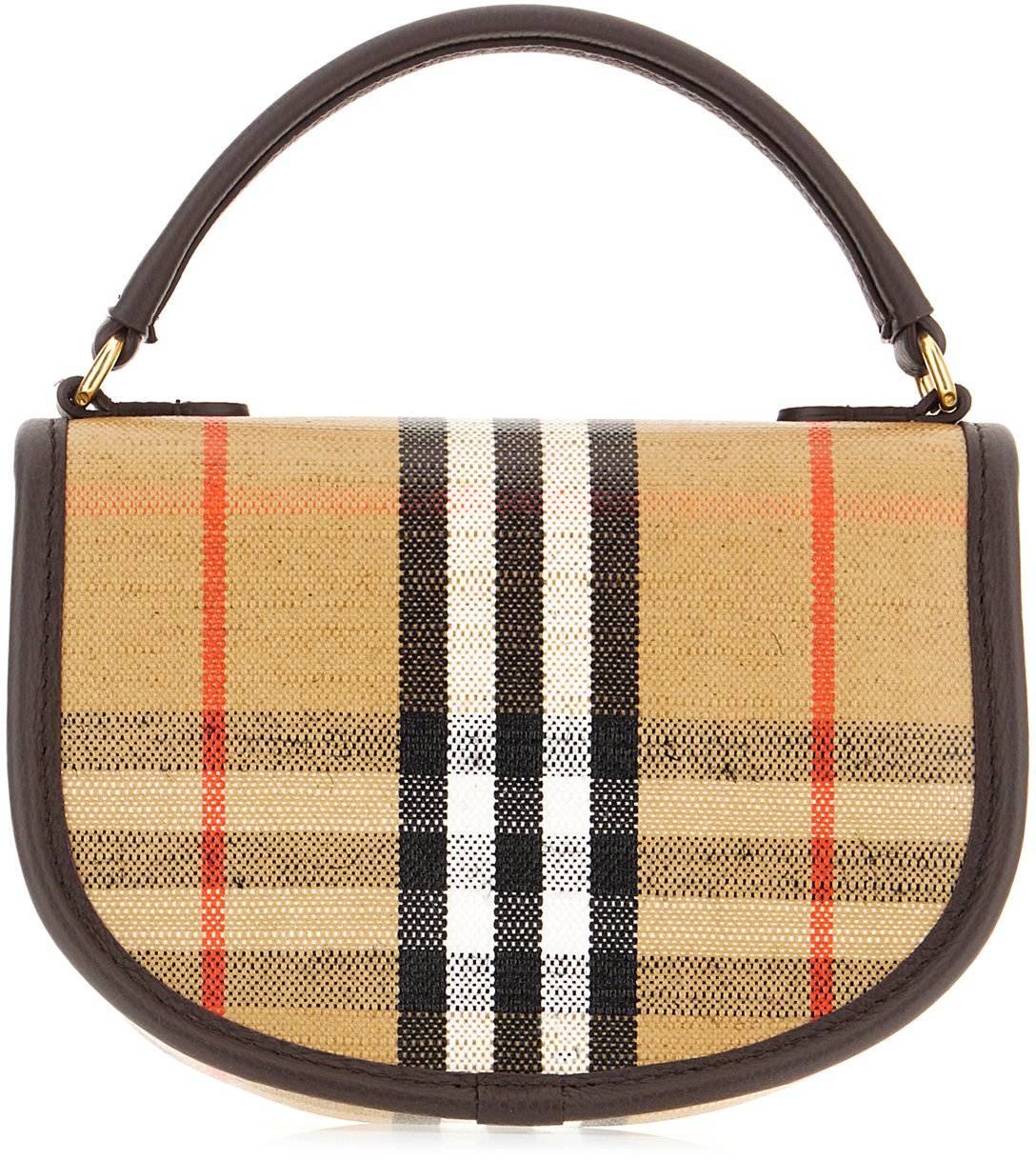 Burberry Embroidered canvas handbag Divers