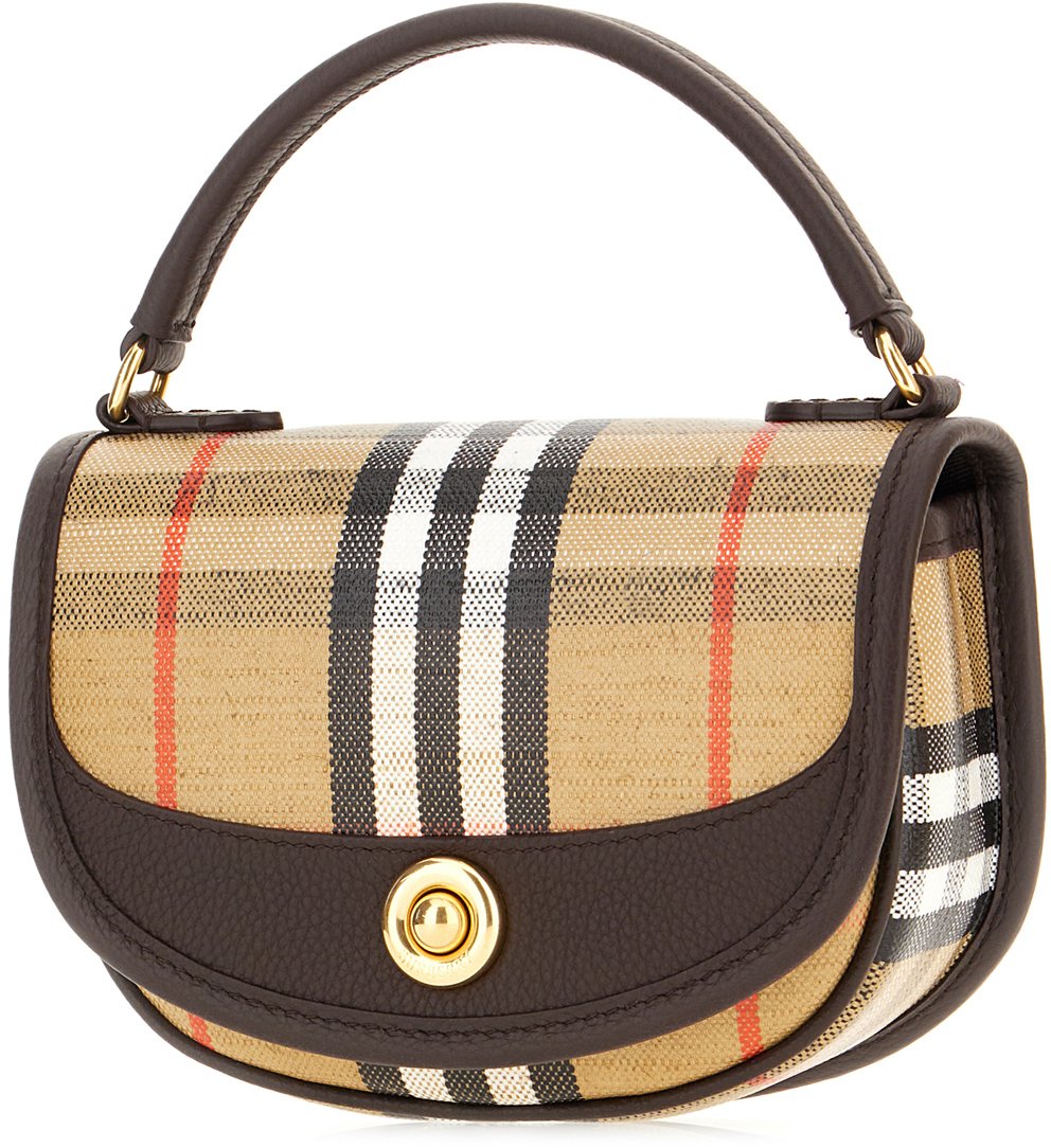 Burberry Embroidered canvas handbag Divers