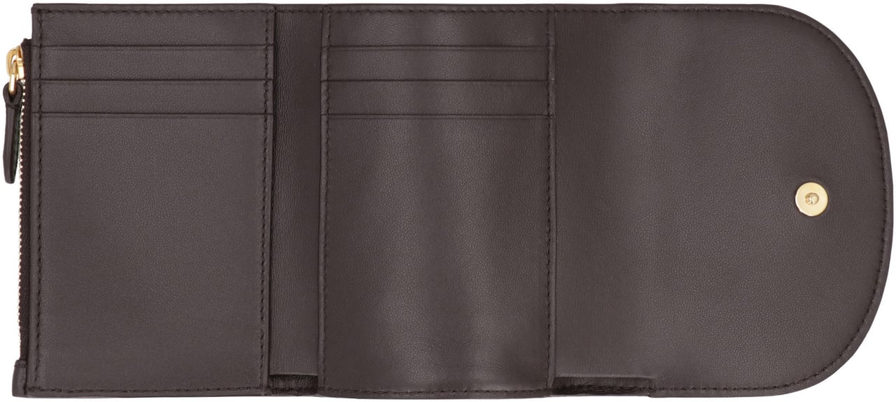 Burberry Highlands Coated canvas wallet Beige