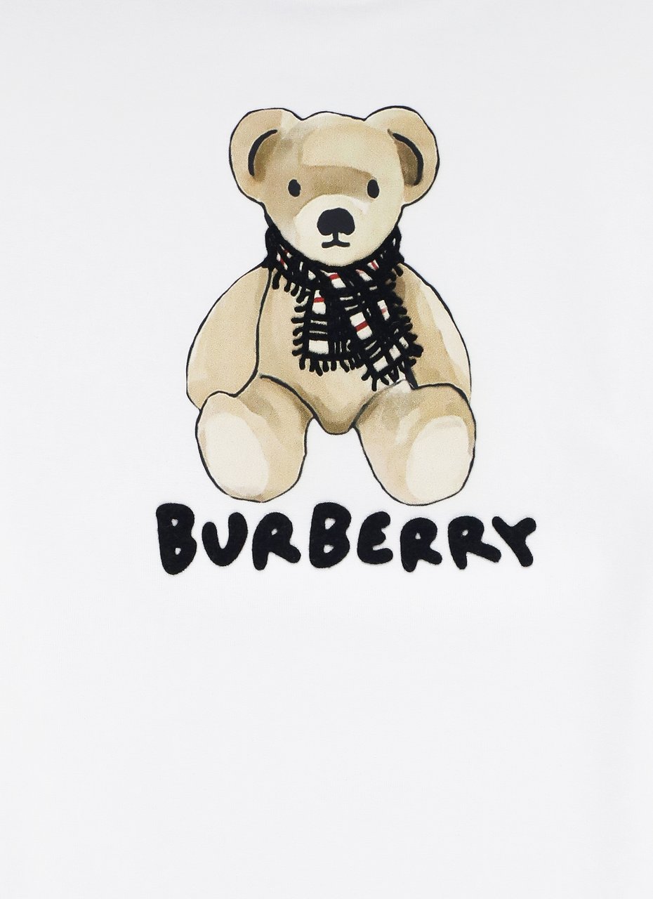 Burberry T-Shirts And Polos White Wit
