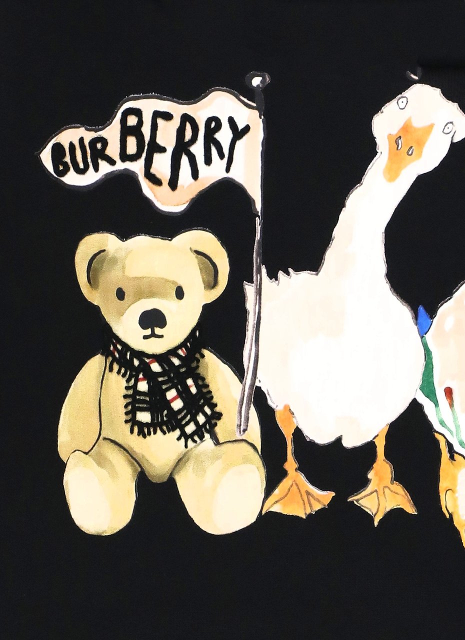 Burberry Sweaters Black Zwart