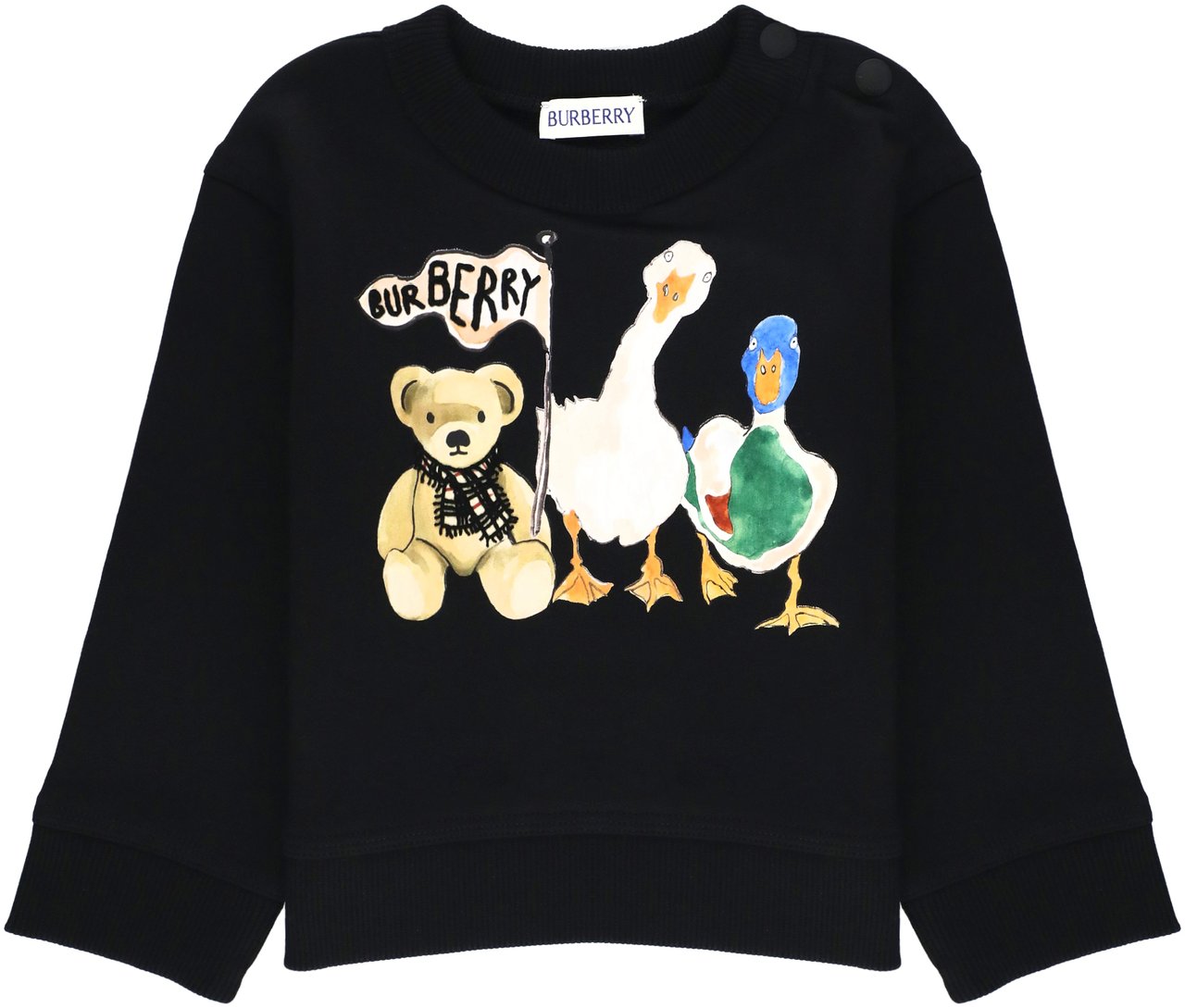 Burberry Sweaters Black Zwart