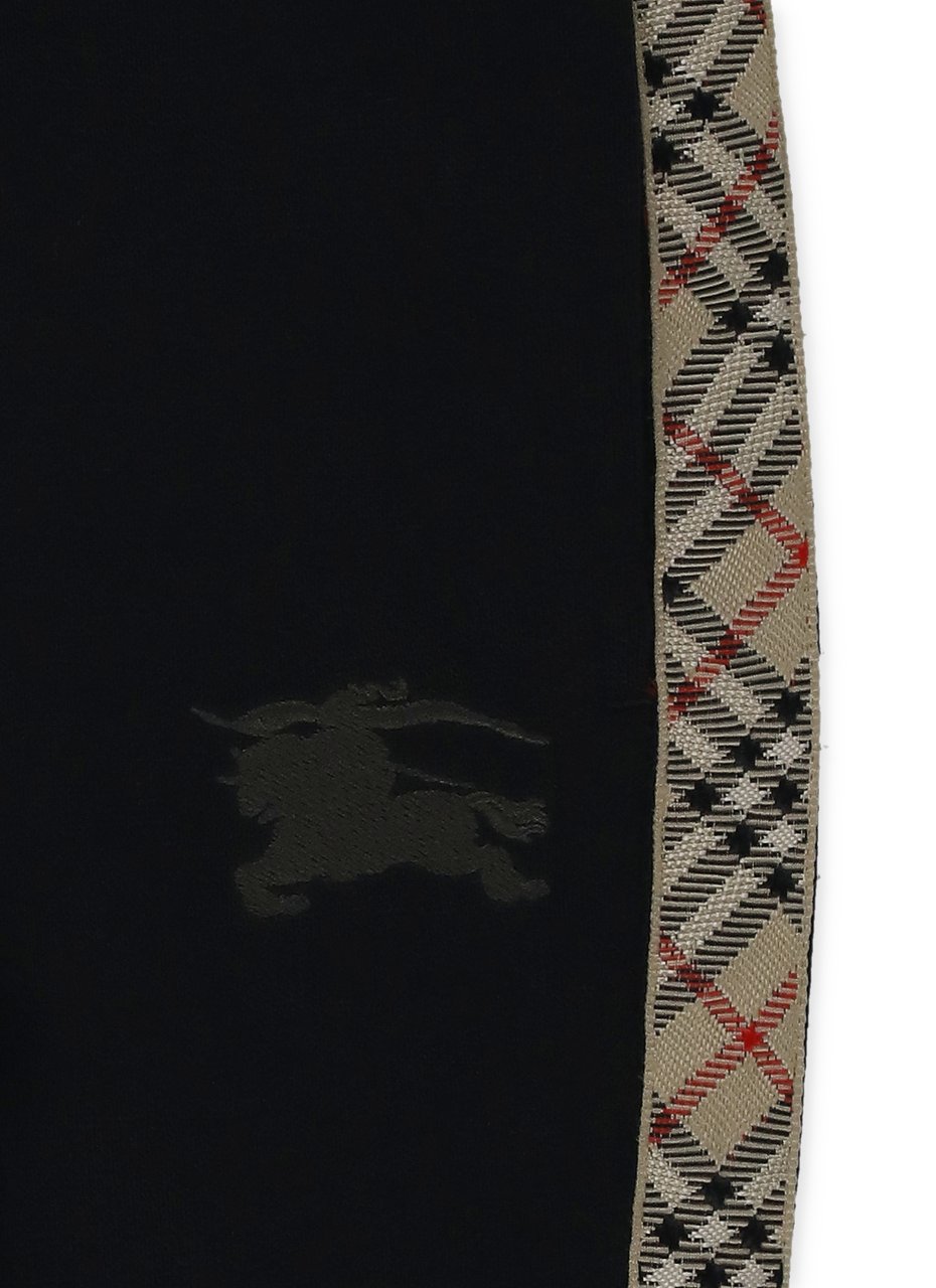 Burberry Trousers Black Zwart