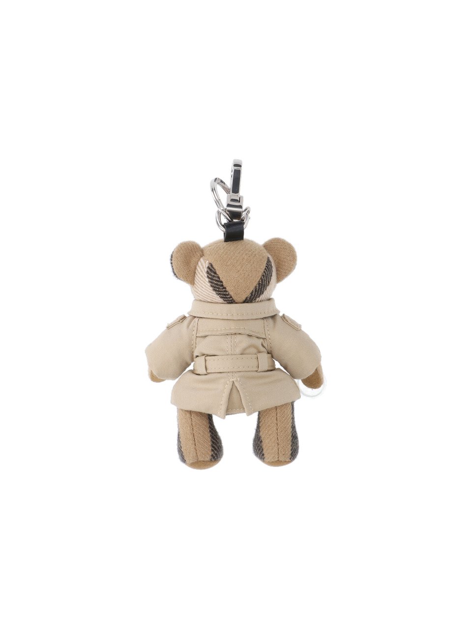 Burberry Thomas Teddy Bear Keychain with Gold Accent Neutraal
