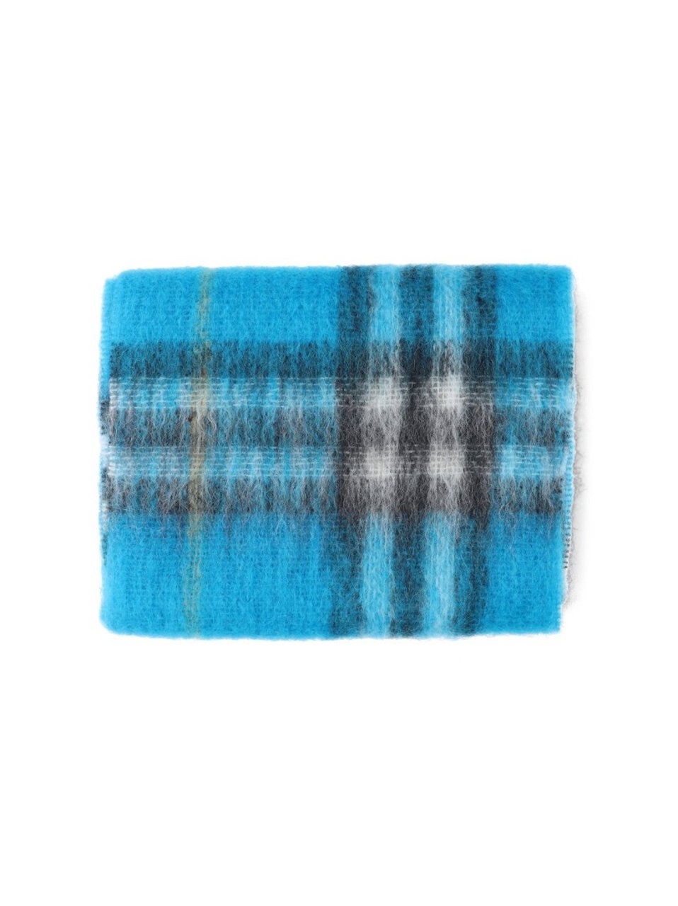 Burberry "Check" Scarf – Blue Blauw