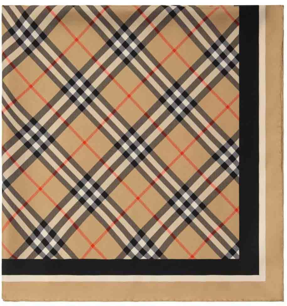 Burberry Scarfs Beige Beige