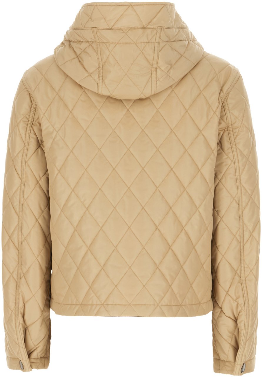 Burberry Beige nylon padded jacket Beige