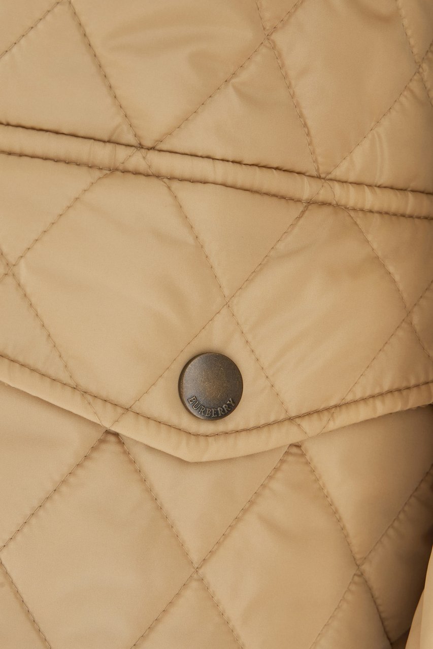 Burberry Beige nylon padded jacket Beige