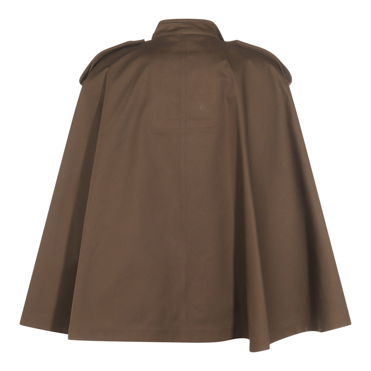 Burberry Brown Cotton Trench Coat Bruin