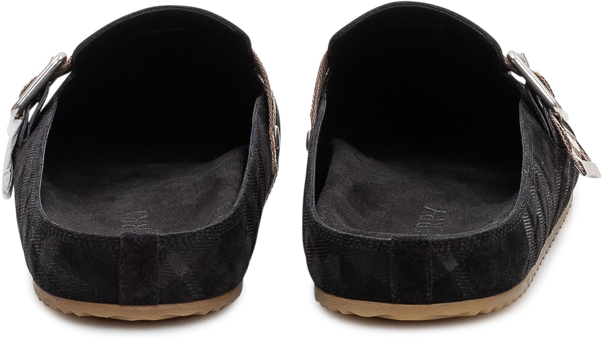 Burberry Mocassino MF Urchin Check Zwart