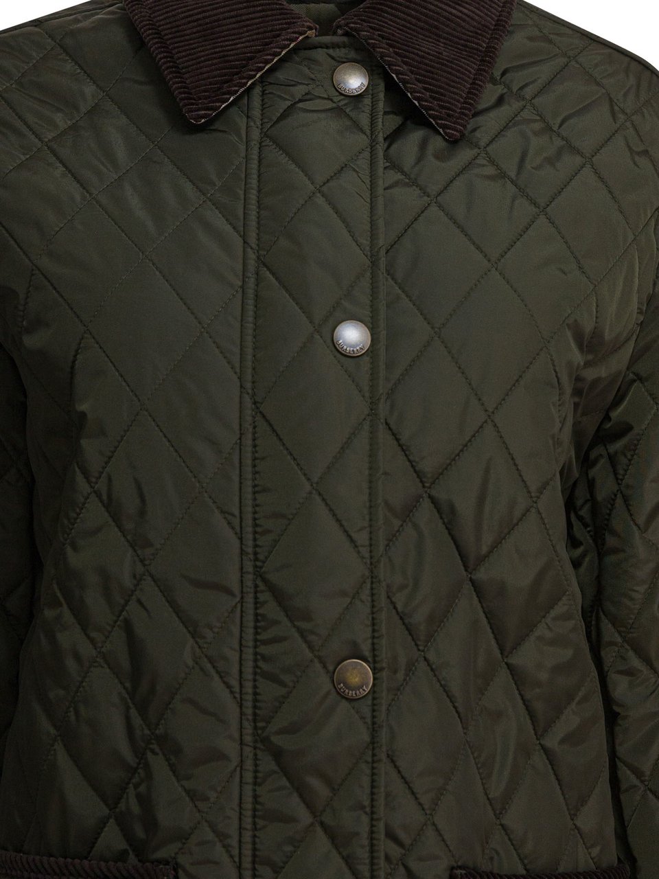 Burberry Quilted jacket Groen