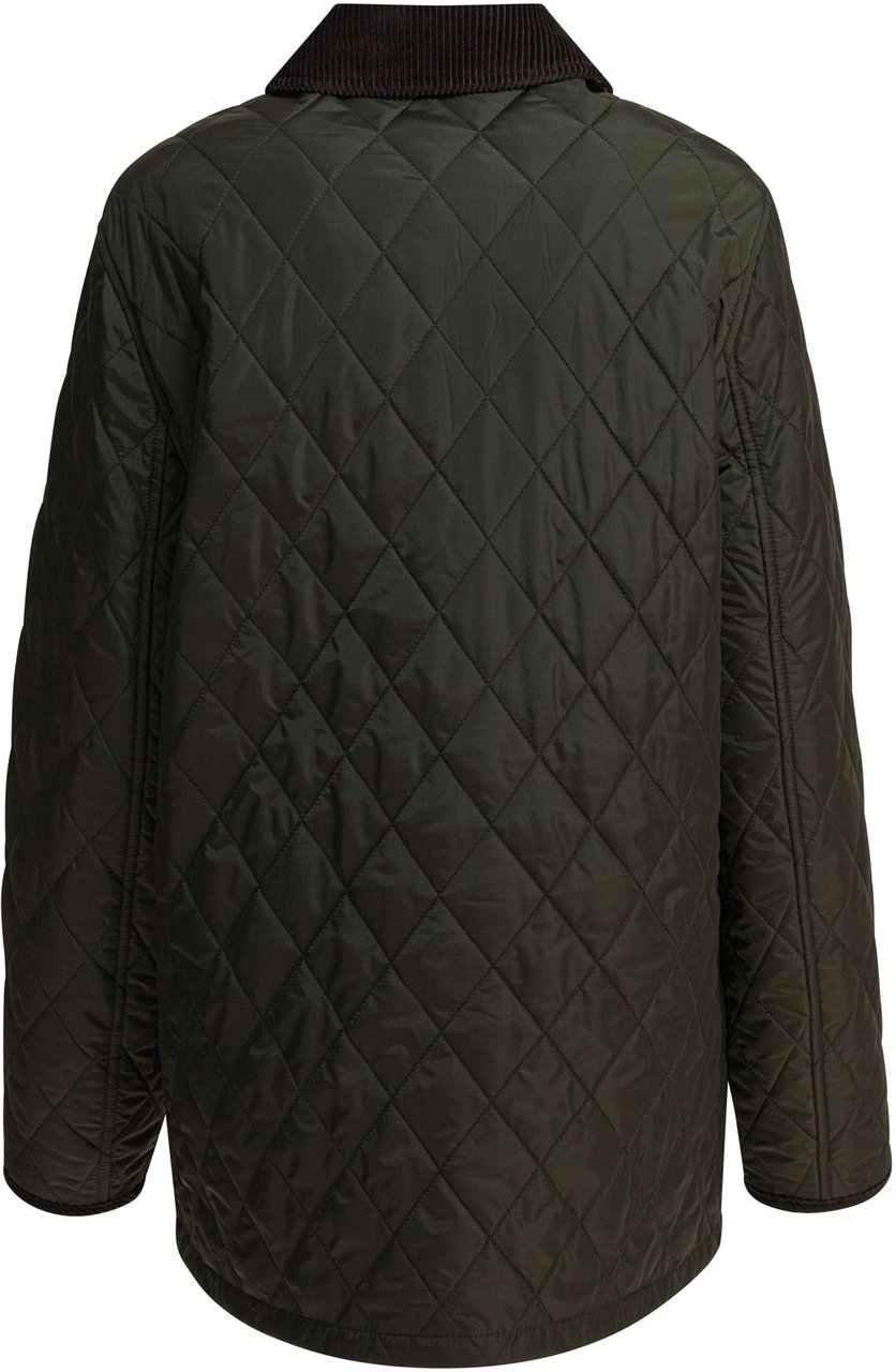 Burberry Quilted jacket Groen
